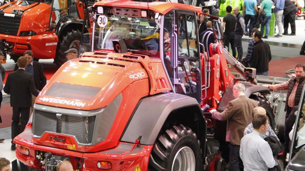 La 9080, une chargeuse de poids