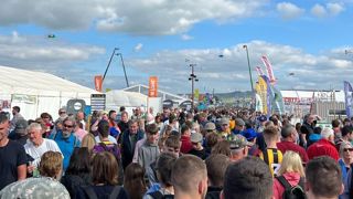Plus de 300 000 visiteurs et 1 700 exposants étaient présents à l'édition de 2022 du National Ploughing Championships, en République d'Irlande. Plus de 300 000 visiteurs et 1 700 exposants étaient présents à l'édition de 2022 du National Ploughing Championships, en République d'Irlande.