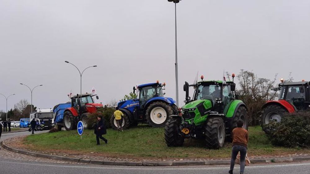 Les agriculteurs manifestent contre la hausse du carburant
