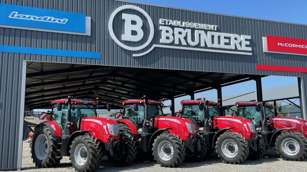 Les Ets. Brunière et Argo France vont ouvrir un Tracto Center McCormick