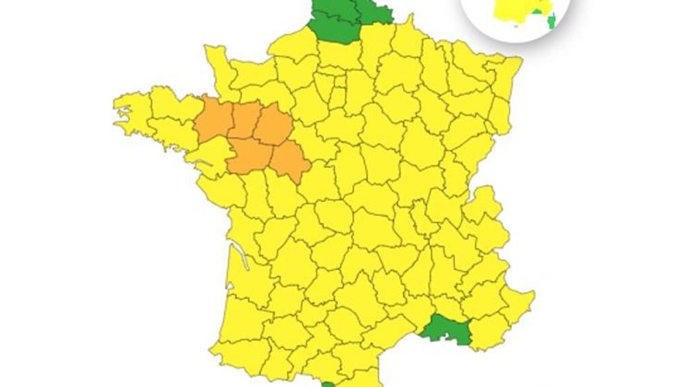 Alerte aux orages dans l’Ouest
