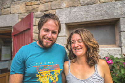 Thomas et Claire Le Glatin « Les Français ont réservé très tôt cette année. » © Thibault Poriel