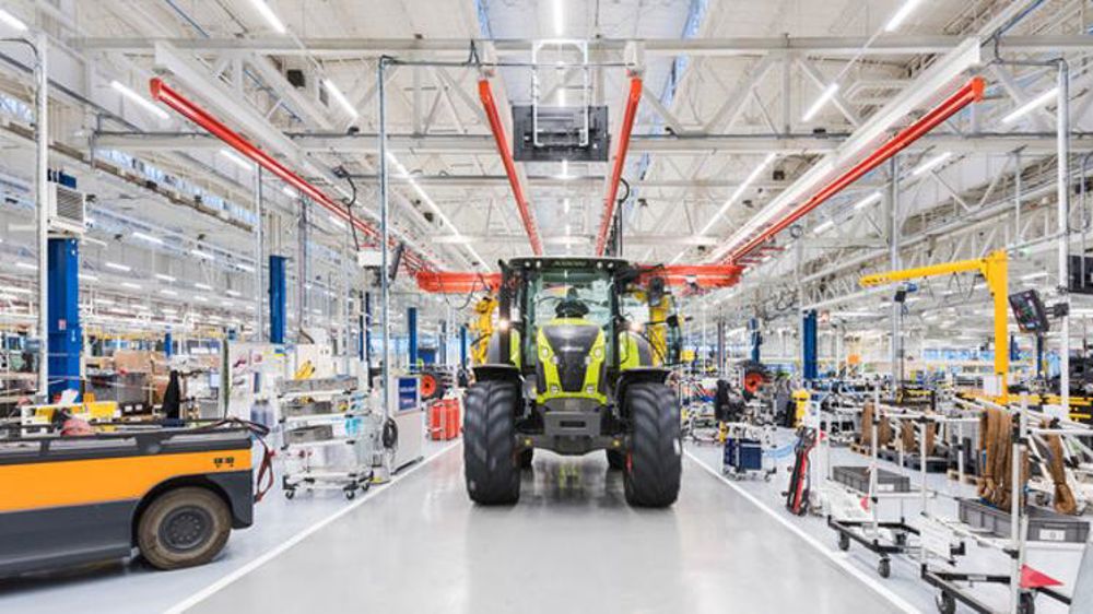Claas modernise son usine de tracteurs du Mans