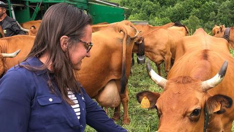 Une ambassadrice américaine à la ferme Une ambassadrice américaine à la ferme