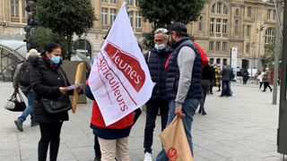 Une action « coup de pain » de Jeunes Agriculteurs Une action « coup de pain » de Jeunes Agriculteurs