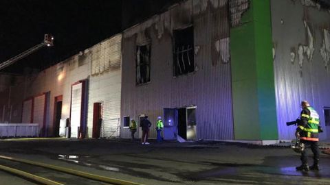 La Cooperl touchée par un incendie La Cooperl touchée par un incendie