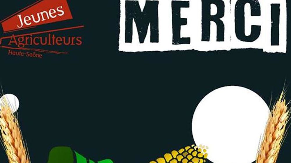 Merci les agriculteurs !