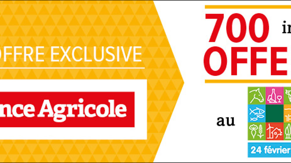 700 invitations offertes aux abonnés de La France Agricole