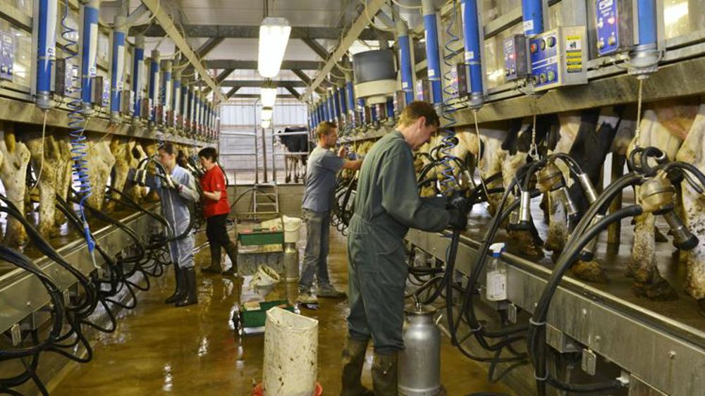 Le prix du lait recule