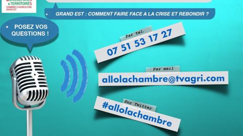 Une chambre d’agriculture s’adresse aux agriculteurs