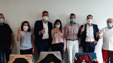 La 3è génération de la famille Morel s’appuie sur un bureau de gestion de patrimoine pour assure l’avenir et le développement des obtentions de cyclamen Morel Diffusion. ©Morel Diffusion