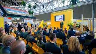 Le salon GreenTech, à Amsterdam, devenu cette année annuel, a connu un franc succès, en témoigne, par exemple, la fréquentation des conférences. ©Brand Wagenaar Le salon GreenTech, à Amsterdam, devenu cette année annuel, a connu un franc succès, en témoigne, par exemple, la fréquentation des conférences. ©Brand Wagenaar