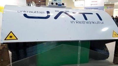 JATI est un prototype de désherbeur développé par une société autrichienne qui fonctionne avec la technologie du laser.PHOTO : JATI