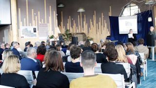 Quatre-vingts professionnels ont découvert les tendances du marché du jardin pour 2019 présentées par l'Institut des sens et de la couleur au jardin, à Lille (59).PHOTO : ISCJ