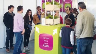 Le Living Lab constitue un espace de co-création entre consommateurs, entreprises et chercheurs au sein de Terra Botanica.PHOTO : VÉGÉPOLYS Le Living Lab constitue un espace de co-création entre consommateurs, entreprises et chercheurs au sein de Terra Botanica.PHOTO : VÉGÉPOLYS