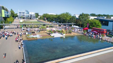 En 2018, le Salon du végétal va retrouver le parc de la Beaujoireà Nantes (44) pour la seconde fois. Entre autres nouveautés,la 33e édition accordera davantage de place aux démonstrationsde matériels en extérieur.r. PHOTO : SALON DU VÉGÉTAL