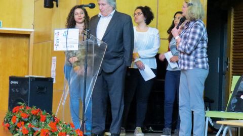 Dans le cadre des 40 ans du jumelage franco-allemand, au centre de formations horticoles Angers Le Fresne, en 2016, Dominique Boutherin avait mis à l'honneur les échanges internationaux menés par le lycée angevin. Parmi lesquels ceux créés avec le continent africain, ici représentés par de jeunes étudiantes.PHOTO : ODILE MAILLARD