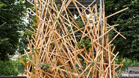 Le Bosquet des innovations est annoncé comme un lieu d'échange, de partage et de convivialité réunissant des publics désireux de créer.PHOTO :ÉRIC D'HÉROUVILLE