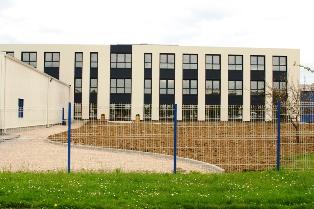 Le bâtiment Horizons au siège d'Isagri à Beauvais pour accueillir 250 collaborateurs. 