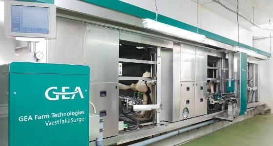 Robot de traite Gea Mione