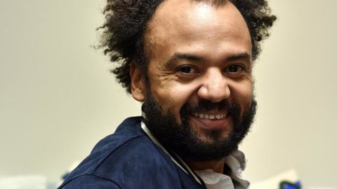 Fabrice Éboué, réalisateur, humoriste et acteur français. © Cédric Faimali/GFA