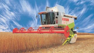 La Lexion 480 avait fait sensation à son lancement en 1995. © Claas La Lexion 480 avait fait sensation à son lancement en 1995. © Claas