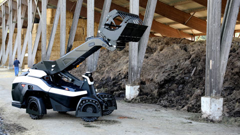 ManuRob : un robot de manutention dans les élevages nommé Loadix ManuRob : un robot de manutention dans les élevages nommé Loadix