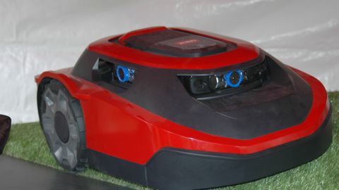 Un robot Toro à vision panoramique Un robot Toro à vision panoramique