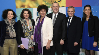 François de Rugy, ministre d’État, ministre de la Transition écologique et solidaire, Agnès Buzyn, ministre des Solidarités et de la Santé, Frédérique Vidal, ministre de l’Enseignement supérieur, de la Recherche et de l’Innovation, Didier Guillaume, ministre de l’Agriculture et de l’Alimentation, Brune Poirson et Emmanuelle Wargon, secrétaire d’État auprès du ministre d’État, ministre de la Transition écologique et solidaire, ont installé officiellement ce mercredi 10 avril le comité d’orientati François de Rugy, ministre d’État, ministre de la Transition écologique et solidaire, Agnès Buzyn, ministre des Solidarités et de la Santé, Frédérique Vidal, ministre de l’Enseignement supérieur, de la Recherche et de l’Innovation, Didier Guillaume, ministre de l’Agriculture et de l’Alimentation, Brune Poirson et Emmanuelle Wargon, secrétaire d’État auprès du ministre d’État, ministre de la Transition écologique et solidaire, ont installé officiellement ce mercredi 10 avril le comité d’orientati