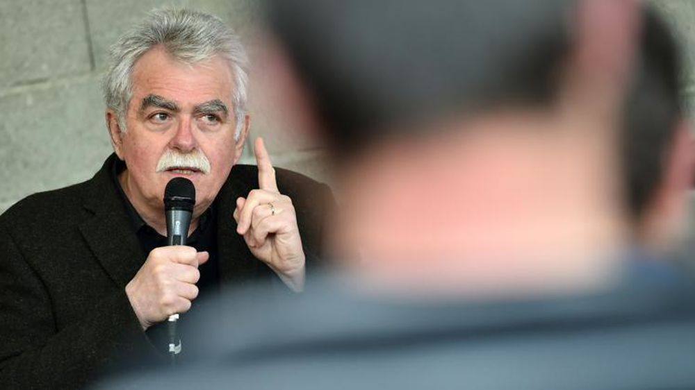 La proposition de loi est portée par les députés du Front de gauche, Huguette Bello (La Réunion), et André Chassaigne (Puy-de-Dôme), ici sur la photo. © Jérome Chabanne