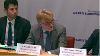 Dans le cadre des discussions sur le projet de loi de finances 2023, Marc Fesneau était auditionné par la Commission des affaires économiques du Sénat. Dans le cadre des discussions sur le projet de loi de finances 2023, Marc Fesneau était auditionné par la Commission des affaires économiques du Sénat.