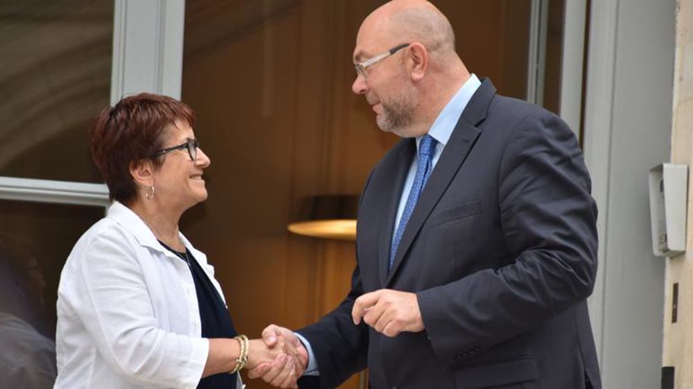 Christiane Lambert a été reçue mardi 27 juin  pendant deux heures par le ministre de l’Agriculture, Stéphane Travert. © Rosanne Aries/GFA