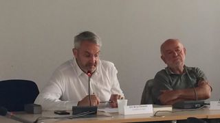 Éric de La Chesnais, à gauche, Gérard Le Puill, à droite. © S. Bergot/GFA Éric de La Chesnais, à gauche, Gérard Le Puill, à droite. © S. Bergot/GFA