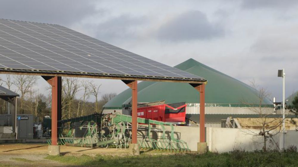 L’intégralité des scénarios prévoit une importante augmentation de la production photovoltaïque. La méthanisation est également un point clé de l’ensemble des prospectives de RTE et de Négawatt. © G. Baron/GFA