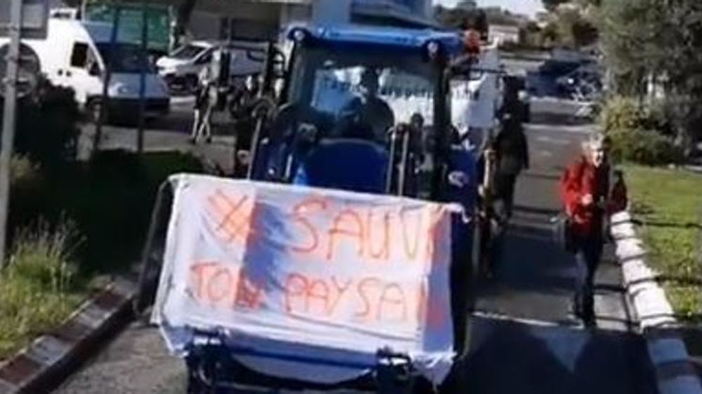 Des agriculteurs ont manifesté à Nice pour défendre l’image de leur métier. © Facebook @jeunesagriculteurs.alpesmaritimes