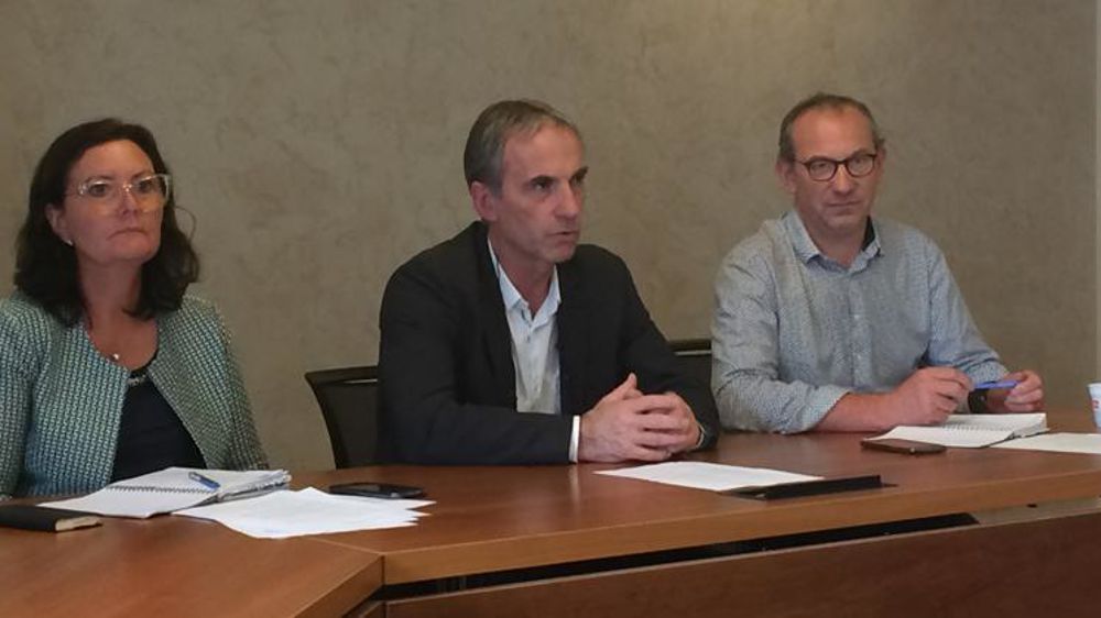 Marie-Thérèse Bonneau, Thierry Roquefeuil et André Bonnard. © V. Guyot/GFA
