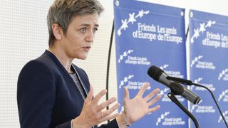 Margrethe Vestager, commissaire européenne à la Concurrence. © CC_BY Thierry Roge Margrethe Vestager, commissaire européenne à la Concurrence. © CC_BY Thierry Roge