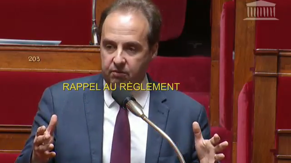 Le député Jean-Christophe Lagarde (UDI-Agir) met en garde contre le risque d’embouteillage législatif, faisant suite à l’échec de la CMP sur le projet de loi sur l’alimentation (Capture d’écran).