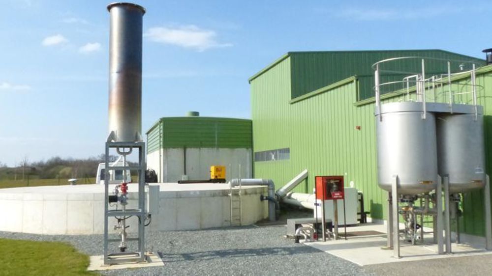 Détail de process d’une installation productrice de biométhane. © Vincent Gobert