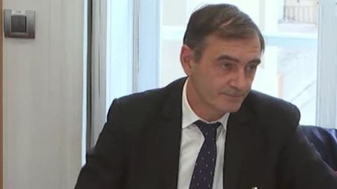 Patrice Heurtaut, directeur de la santé et de la sécurité au travail à la MSA, lors de son audition à l’Assemblée nationale le 15 novembre 2017. © Assemblée nationale