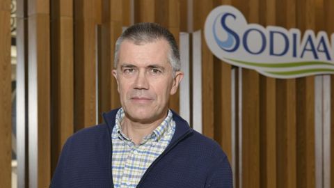 Damien Lacombe, le président de Sodiaal. © C. Faimali/GFA