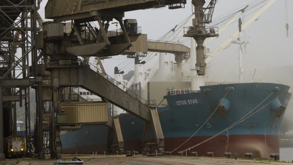 Activités sur le port de Rouen de la coopérative Sénalia. © A. Dufumier/GFA