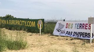 La préfecture du Val d’Oise a déclaré d’utilité publique le projet d’aménagement du « Triangle de Gonesse », où doit être construit le méga complexe controversé de commerces et de loisirs Europacity. © Twitter / K. Ouchi La préfecture du Val d’Oise a déclaré d’utilité publique le projet d’aménagement du « Triangle de Gonesse », où doit être construit le méga complexe controversé de commerces et de loisirs Europacity. © Twitter / K. Ouchi