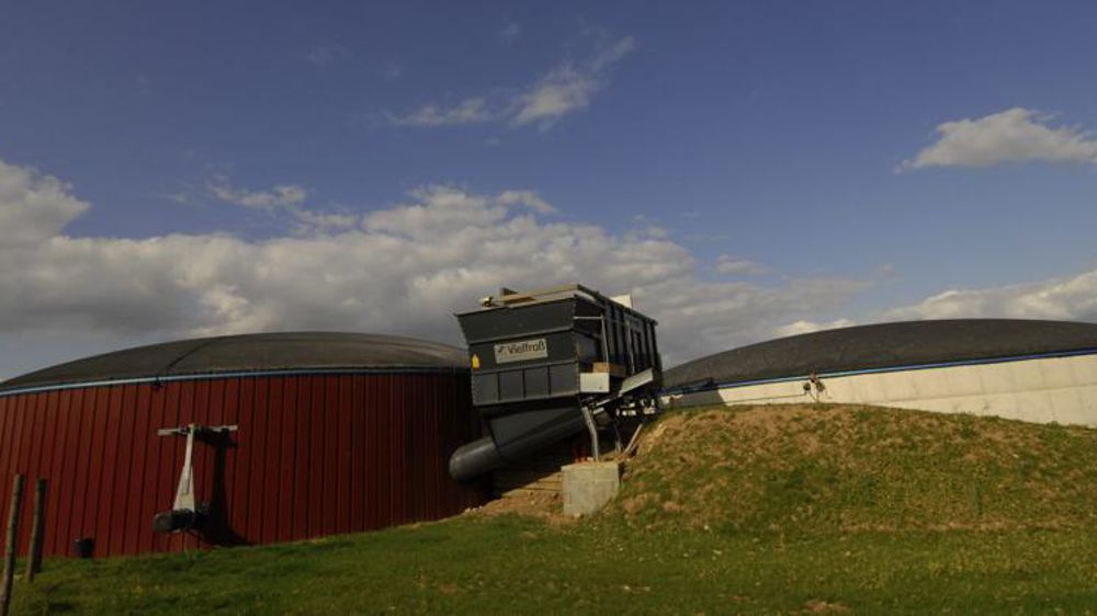 Unité de biogaz. © Jean-Claude Grelier/GFA