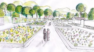 Les BTS aménagements paysagers 2e année du lycée Camille-Godard, au Haillan (33), ont proposé de transformer le cimetière du Taillan-Médoc (33). Ils ont gagné le 1er prix du meilleur blog 2016-2017.PHOTO : LE HAILLAN