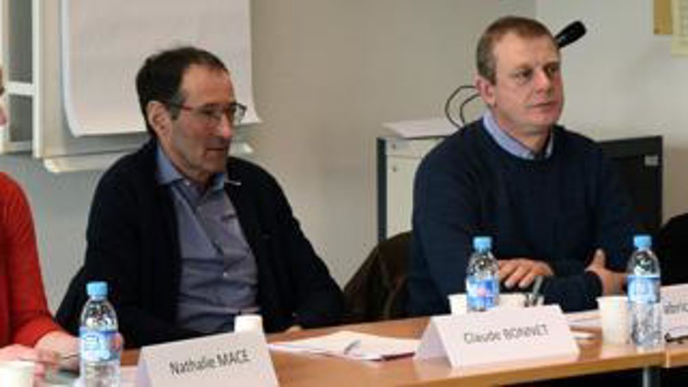 De gauche à droite, Nathalie Macé, chargée de la gestion de l’APLBL, Claude Bonnet, président de l’Unell, Fabrice Deshayes et Serge Le Toquin, respectivement président et secrétaire de l’APLBL.