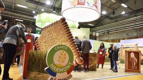 Salon de l'Agriculture 2020, stand de Mondelez. © Cédric FAIMALI