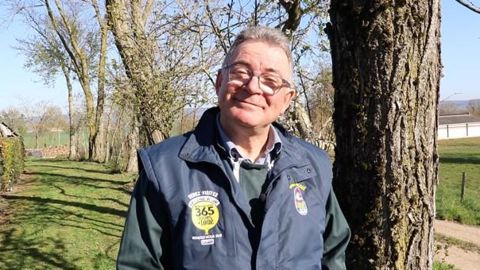 Philippe Pancher, président de la Cafel : « Nous espérons bien pouvoir faire rouler nos camions à l’hydrogène produit à partir du chanvre que nous cultivons. » © CAFEL