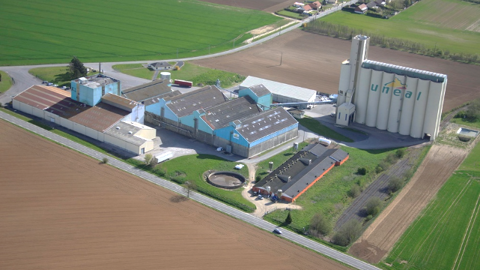 Le silo de Boiry dispose d’une capacité de stockage en céréales bio de 2 060 tonnes.