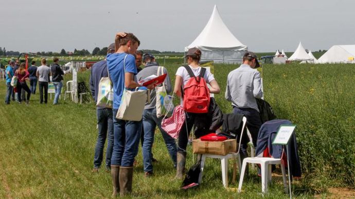 La coopérative teste différents dispositifs de réduction des émissions de gaz à effet de serre, dont certains avaient été présentés lors des dernières journées NatUp Outdoor. © A. DUFUMIER